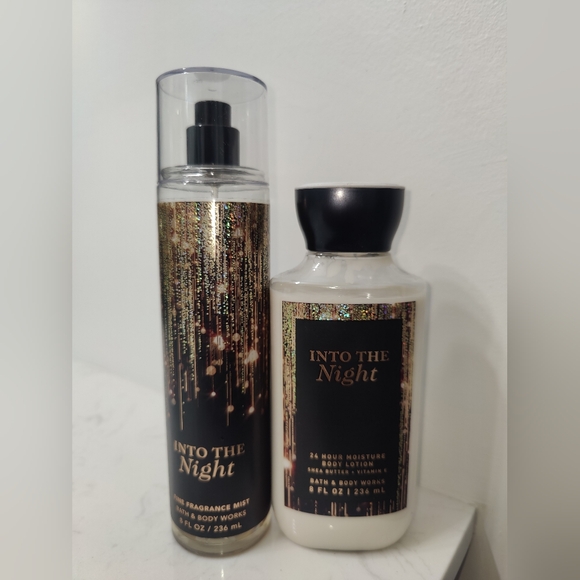 Bath & Body Works Into The Night Lotion & Body Spray/Mist  Set - Picture 2 of 6